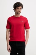 Gant tricou din bumbac barbati, culoarea rosu, cu imprimeu, 2044017