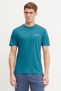 Columbia tricou din bumbac North Cascades barbati, culoarea verde, cu imprimeu, 1834041.