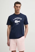 Βαμβακερό μπλουζάκι Lacoste ανδρικό, χρώμα: ναυτικό μπλε, TH2733