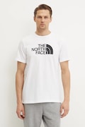 Kratka majica The North Face Easy moška, bež barva, NF0A8A6CFN41