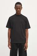 Памучна тениска The North Face Dome Relaxed в черно с изчистен дизайн NF0A8C3PJK31