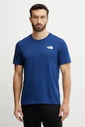 The North Face tricou sport Lightbright culoarea bleumarin, uni, NF0A825OD1R1