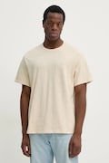 Levi's tricou din bumbac THE ESSENTIAL TEE barbati, culoarea bej, neted, A3328