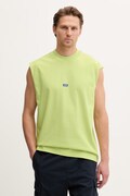 HUGO Blue top pánský bavlněný Navertz zelený 50509773