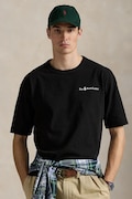 Бавовняна футболка Polo Ralph Lauren Tee чоловіча колір чорний однотонна 710964714