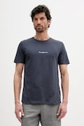 Lindbergh t-shirt męski kolor granatowy z nadrukiem 30-400245