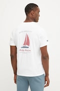 Helly Hansen t-shirt in cotone SHORELINE uomo colore bianco 54601