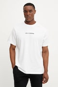 Памучна тениска Helly Hansen CORE в бяло с апликация 54598