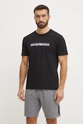 Bavlnené plážové tričko Emporio Armani Underwear s potlačou, EM000574 AF12349
