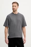 Alpha Industries t-shirt bawełniany Studio Edition T męski kolor szary gładki 156550