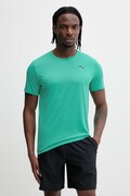 Puma t-shirt treningowy Tad Essentials kolor zielony gładki 525908