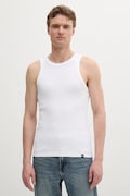 Top Calvin Klein Jeans χρώμα: άσπρο, J30J327269