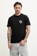 Kratka majica Karl Lagerfeld Jeans moška, črna barva, A2M17072