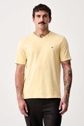 Tommy Hilfiger T-shirt męski bawełniany żółty MW0MW39249