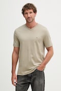 Tommy Hilfiger t-shirt da uomo in cotone beige MW0MW39249