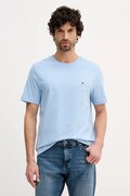 Tommy Hilfiger t-shirt bawełniany męski kolor niebieski gładki MW0MW39995