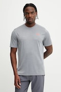 Under Armour t-shirt treningowy UA Tech Geotessa męski kolor szary wzorzysty 1382182