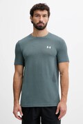 Under Armour t-shirt treningowy Vanish Seamless kolor zielony gładki 1382801