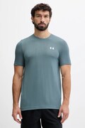 Under Armour t-shirt treningowy Vanish Seamless kolor turkusowy wzorzysty 1388129