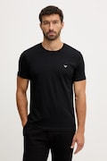 Tričko Emporio Armani Underwear 2-pak pánske, čierna farba, melanžové, EM000391 AF10776