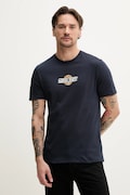 Бавовняна футболка Guess Jeans чоловіча колір синій з аплікацією M5GI23 K8HM0