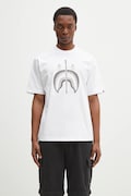 A Bathing Ape t-shirt bawełniany Chain Stitch Shark męski kolor biały z aplikacją 1L30109343