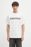 Human Made maglietta reversibile in cotone Knitted uomo colore nero HM29CS034