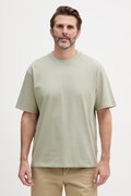 Lindbergh T-shirt męski bawełniany zielony 30.400120