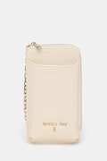 Patrizia Pepe pokrowiec na telefon skórzany kolor beżowy 8Q0029 L001