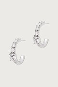 Guess cercei pentru femei, din oțel inoxidabil PIERCING STUDIO JUBE06 272JW