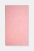 Guess asciugamano grande in cotone rosa E6GZ01 KG490