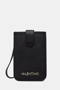 Valentino Bags pokrowiec na telefon damski z imitacji skóry ALEKSANDRA czarny VPS9W982