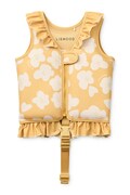 Liewood kamizelka do pływania Dove Swim Vest w Frill żółta LW20501