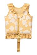 Liewood kamizelka do pływania Dove Swim Vest w Frill żółta LW20501