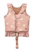 Liewood kamizelka do pływania Dove Swim Vest w Frill różowa LW20501