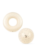 Konges Sløjd gyerek úszógumi SWIM RING AND BEACH BALL SET bézs, KS105094