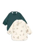 Βρεφική σαλιάρα Konges Sløjd 2 PACK DINNER BIB WITH SLEEVES 2-pack KS104583