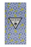 Guess brisača za na plažo bombažna modra H6GZ01 KCCK1
