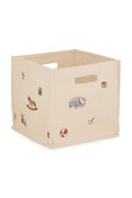 Cam Cam Copenhagen pojemnik do przechowywania dziecięcy bawełniany Vintage Toys beżowy 1663