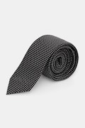 HUGO krawat męski z jedwabiem czarny 50561649