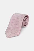 Michael Kors krawat męski jedwabny różowy MK0DT00222