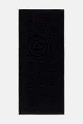 MM6 Maison Margiela ręcznik plażowy bawełniany czarny MYP000150