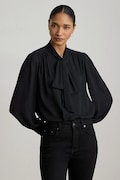 Lauren Ralph Lauren koszula damska czarna gładka 200P14083
