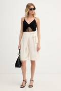 Sisley μπλούζα με τιράντες Γυναικεία από βισκόζη μαύρη 5D6HLH01U
