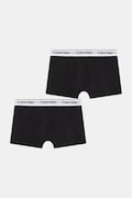 Calvin Klein Underwear bokserki dziecięce bawełniane z elastanem 2-pack czarne B70B700506