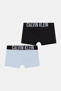 Calvin Klein Underwear bokserki dziecięce bawełniane z elastanem 2-pack niebieskie B70B700509