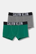 Calvin Klein Underwear bokserki dziecięce bawełniane z elastanem 2-pack zielone B70B700509