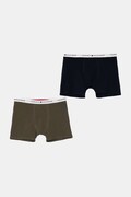 Tommy Hilfiger Μποξεράκι παιδικό βαμβακερό με ελαστάν 2-pack σκούρο μπλε UB0UB00548