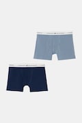 Tommy Hilfiger bokserki dziecięce bawełniane z elastanem 2-pack niebieskie UB0UB00548