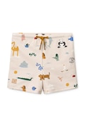 Liewood szorty kąpielowe dziecięce Otto Printed Swim Pants beżowe LW19986